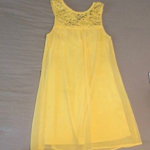 Yellow dress